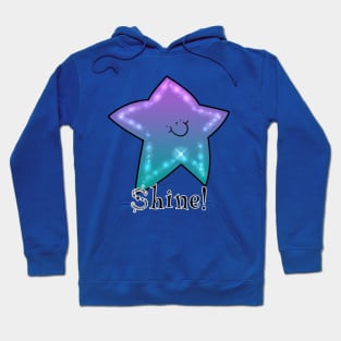 Shine! (Blue) Hoodie